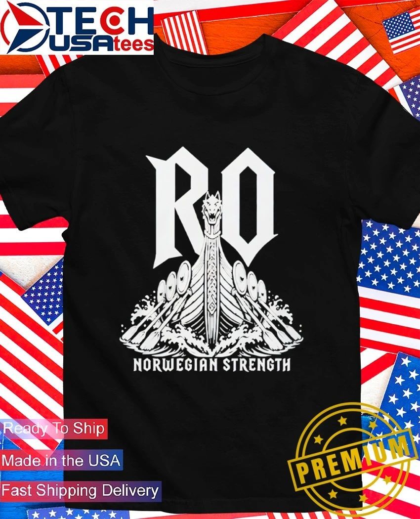RO Longship Viking Row Norwegian Strength Soccer shirt