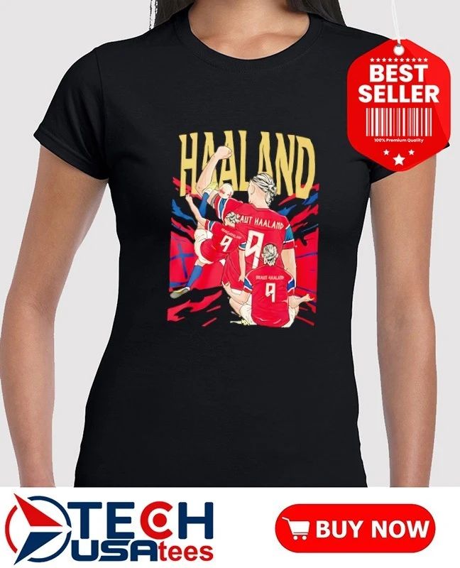Erling Haaland Norway Football graphic shirt