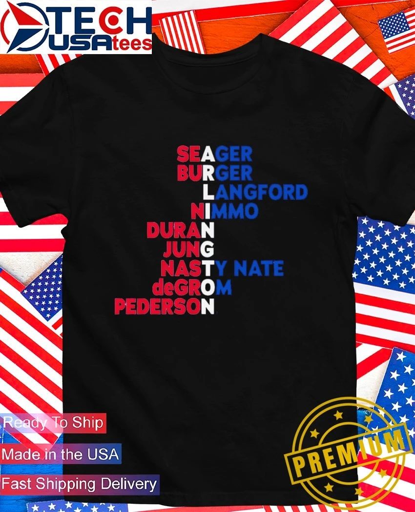 Texas Rangers Baseball Arlington players name 2026 shirt