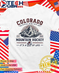 Colorado Avalanche Rocky Mountain Hockey it’s a way of life shirt
