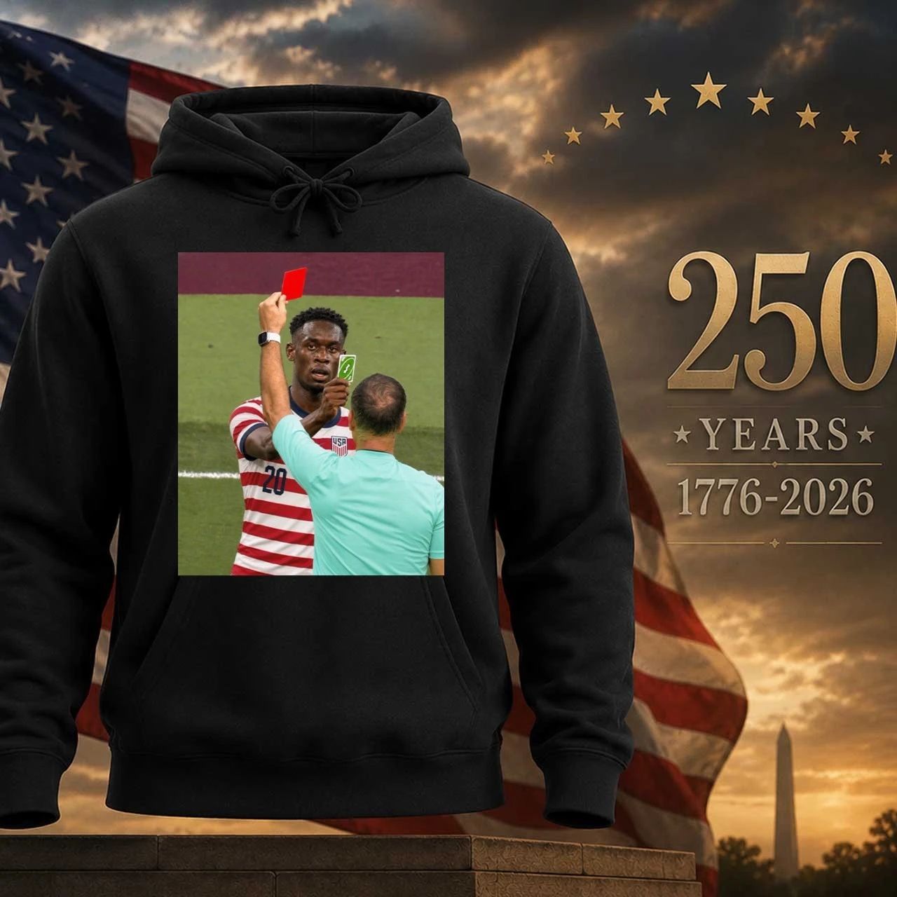 Trump Reverse Red Card Suspension Folarin Balogun Shirt