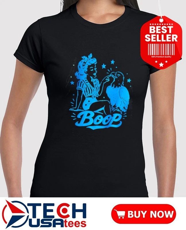Boop girl and bird shirt