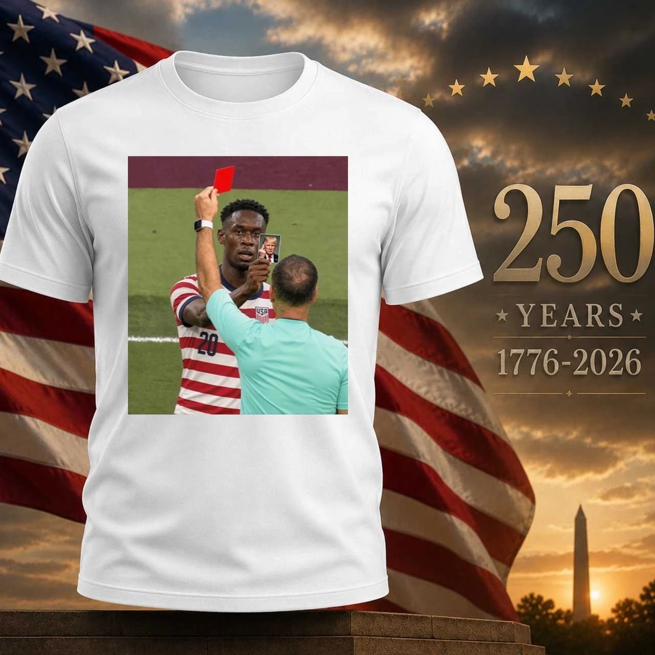Folarin Balogun Trump Card Shirt