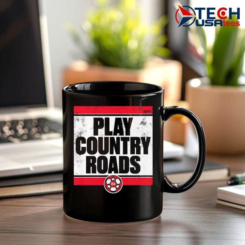 USA Soccer Play Country Roads 2026 World Cup shirt