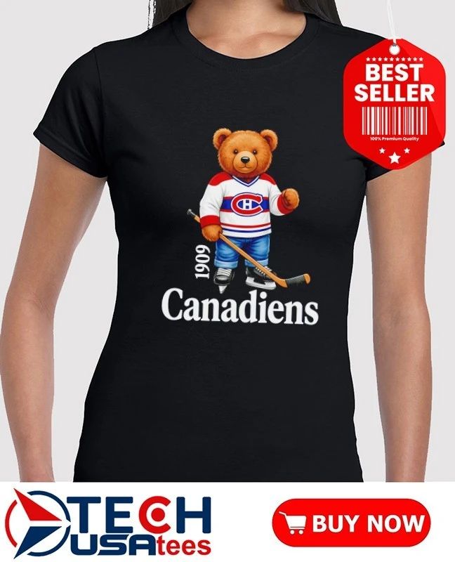Montreal Canadiens Hockey 1909 Bear shirt