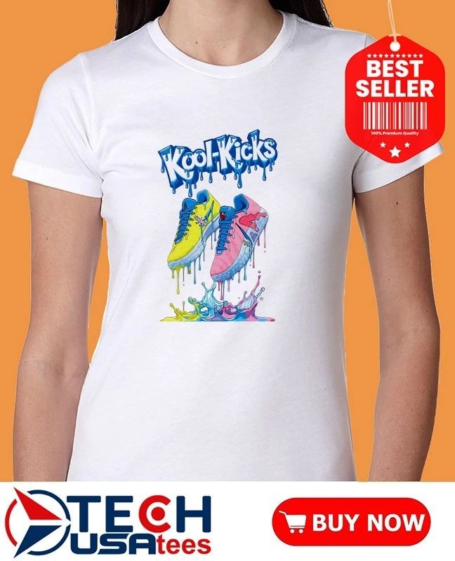 Kool-Kicks shoes melting shirt