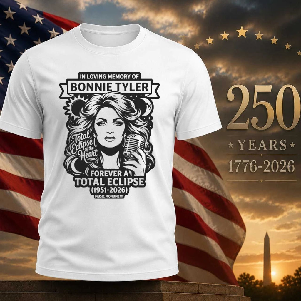 In loving of Bonnie Tyler Total Eclipse Of The Heart Dies At Age 75 Shirt