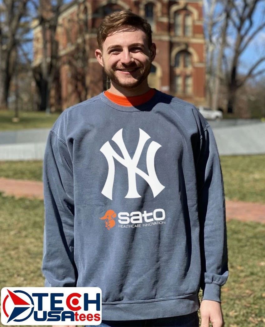 New York Yankees Sato Healthcare Innovation 2026 logo shirt
