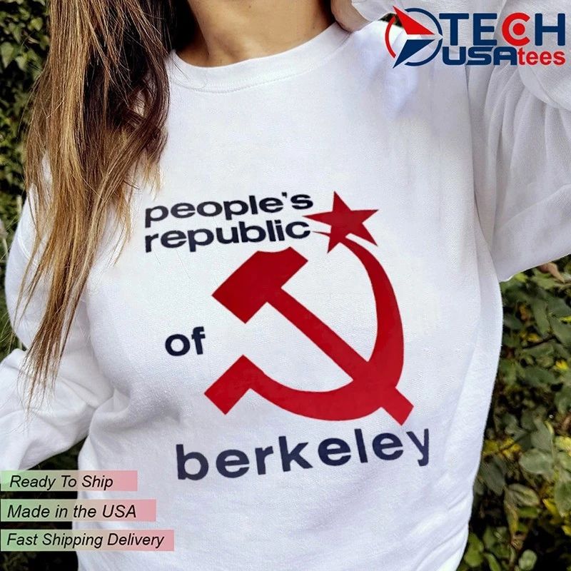 People’s Republic of Berkeley logo shirt
