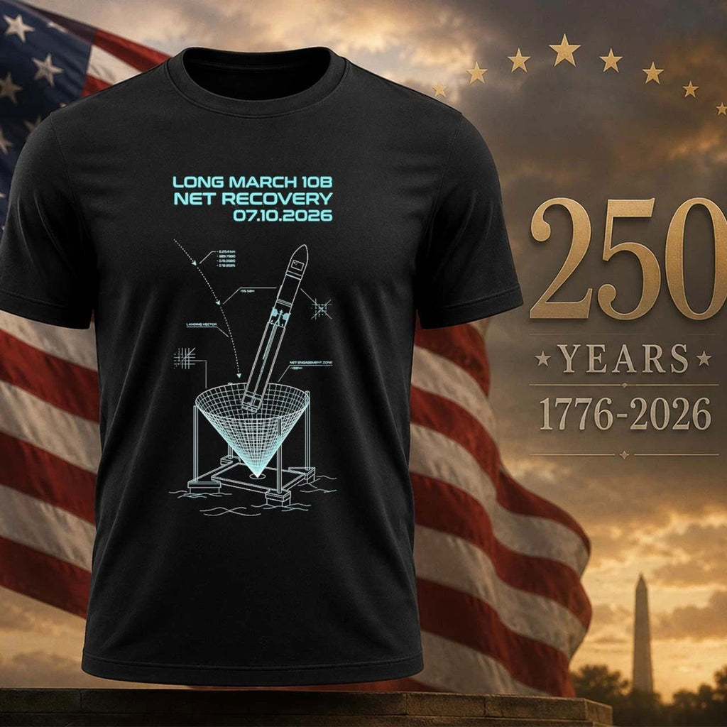 Long March 10B Rocket Recovery Shirt