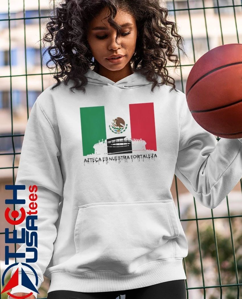 Estadio Azteca Altitude Mexico Football flag shirt