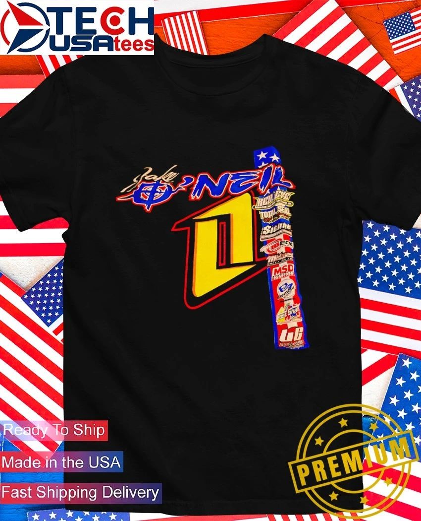 Jake O’Neil Racing number 1 shirt