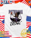 Darryn Peterson Utah Jazz Rookie caricature signature shirt