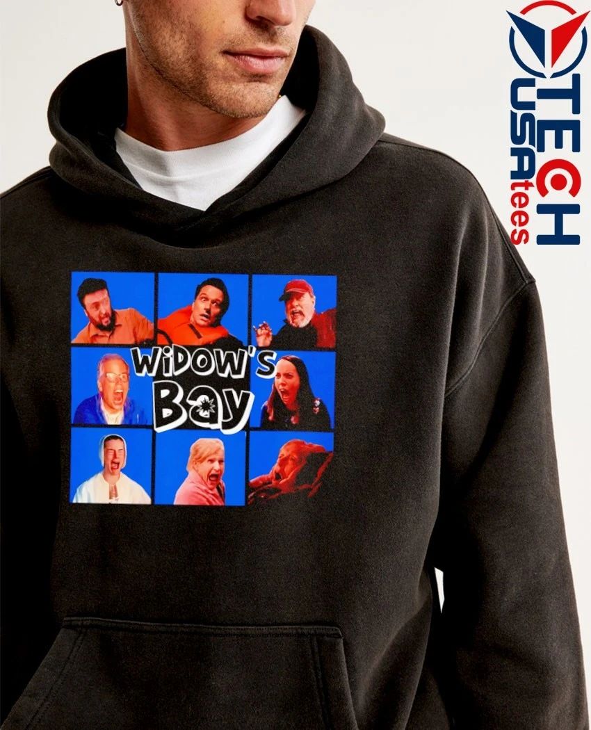 Widow’s Bay x The Brady Bunch parody shirt