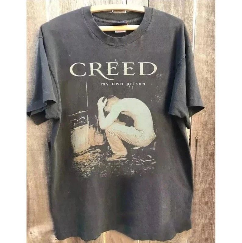 Retro Creed Metal Creed Band Creed Band Fan Creed Tour Tee Tee (1)