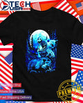 Wild Boar Howling at The Moon vintage shirt