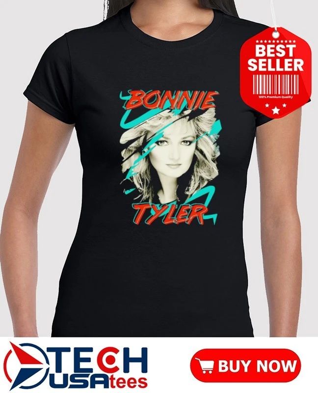 Bonnie Tyler Total Eclipse 80s retro shirt