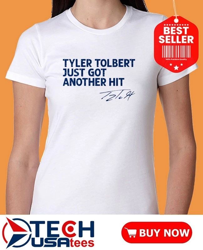 Tyler Tolbert just got another hit signature shirt
