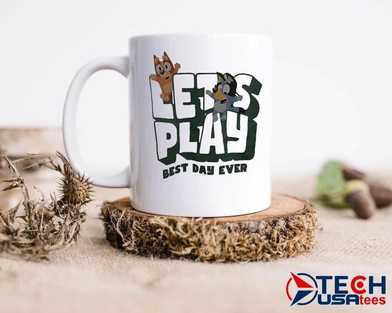 Bluey and Bingo let’s play best day ever shirt