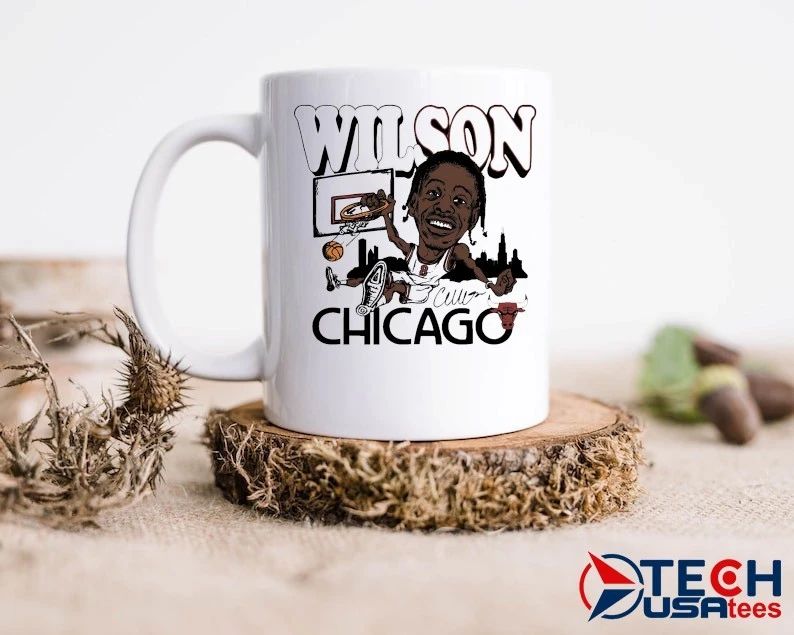 Caleb Wilson Chicago Bulls Rookie caricature signature shirt