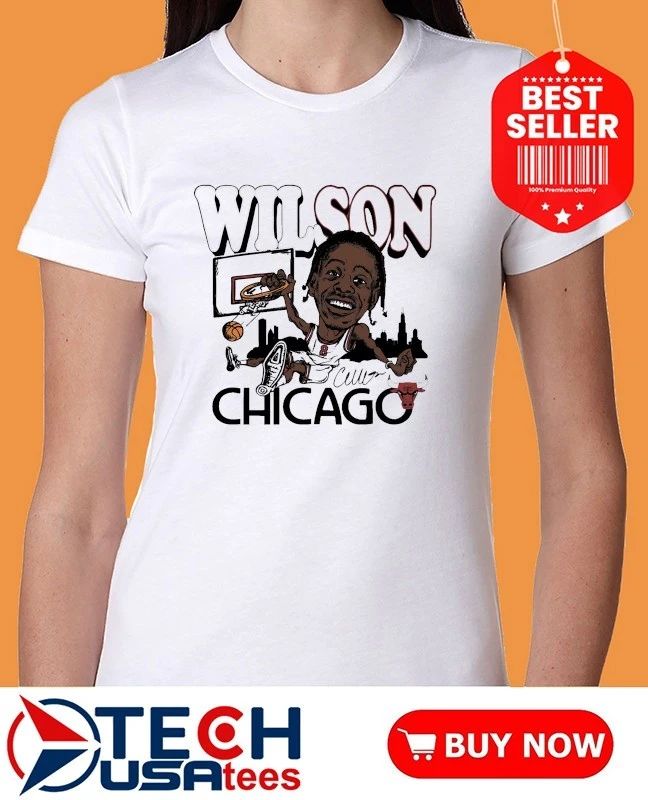 Caleb Wilson Chicago Bulls Rookie caricature signature shirt