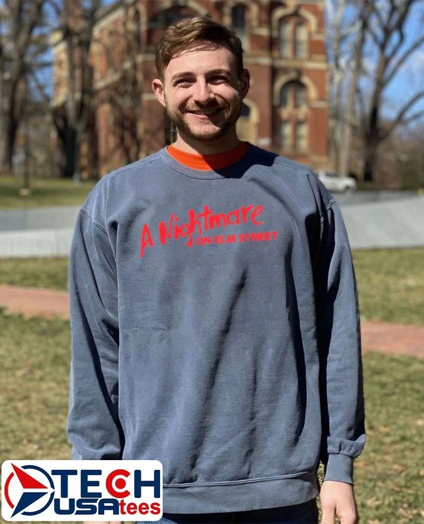 Nightmare On Elm Street logo shirt