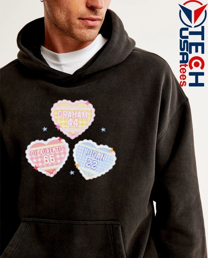 Hockey boyfriends Graham Logan DI Laurentis shirt