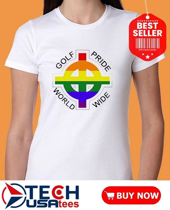 Golf Pride World Wide logo shirt