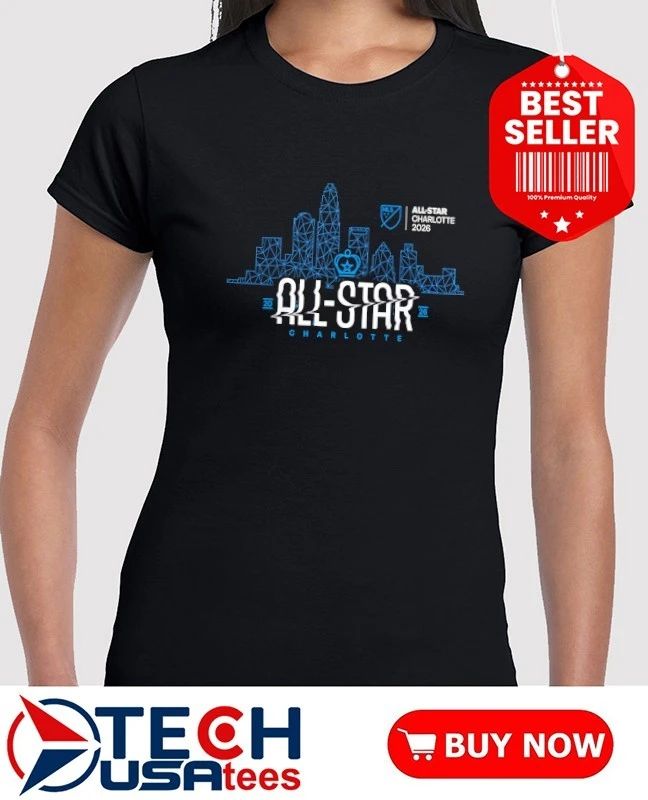 2026 MLS All-Star Game Charlotte skyline shirt