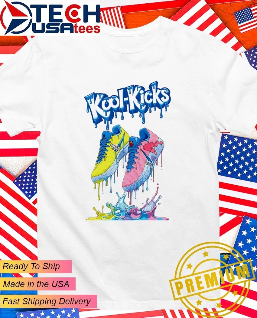 Kool-Kicks shoes melting shirt