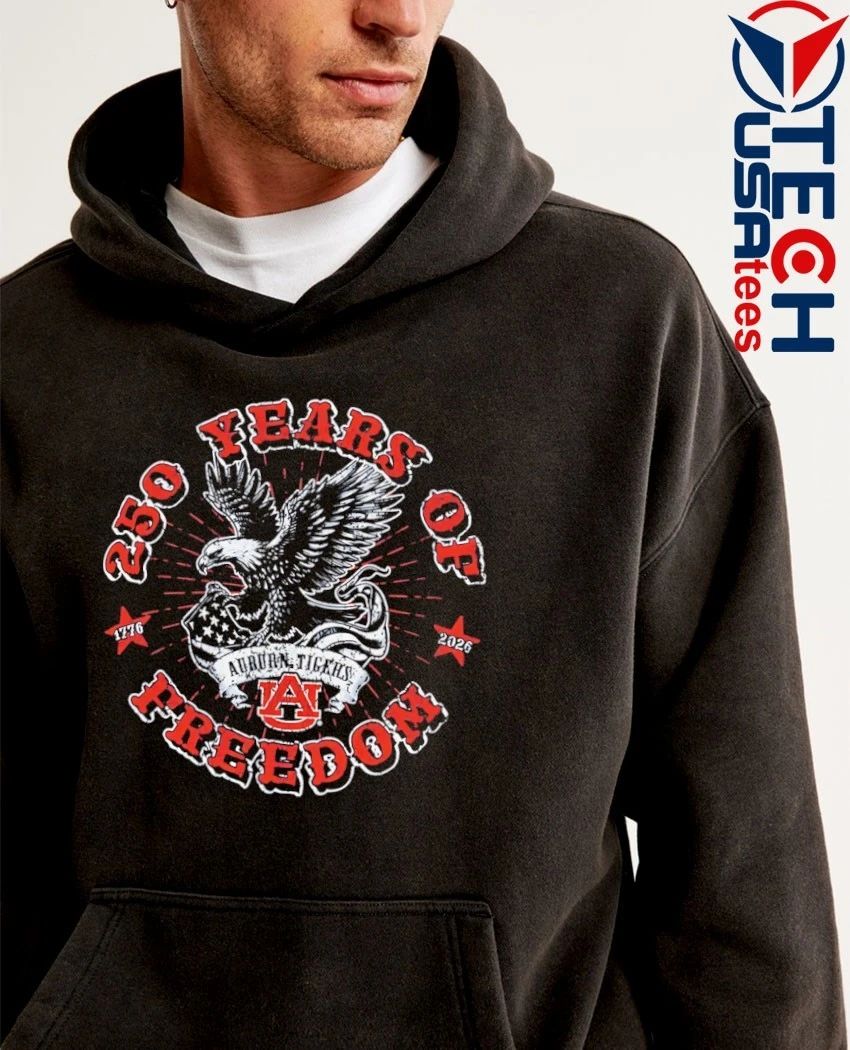 Auburn Tigers Americana 250 Years of Freedom shirt