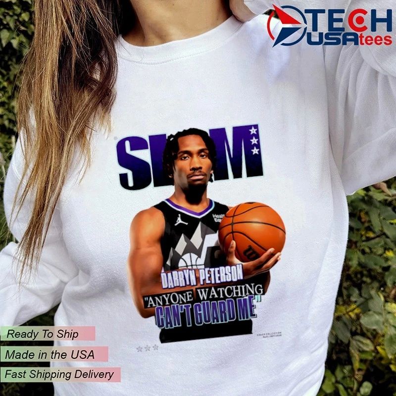 Slam Darryn Peterson anyeone watching can’t guard me shirt