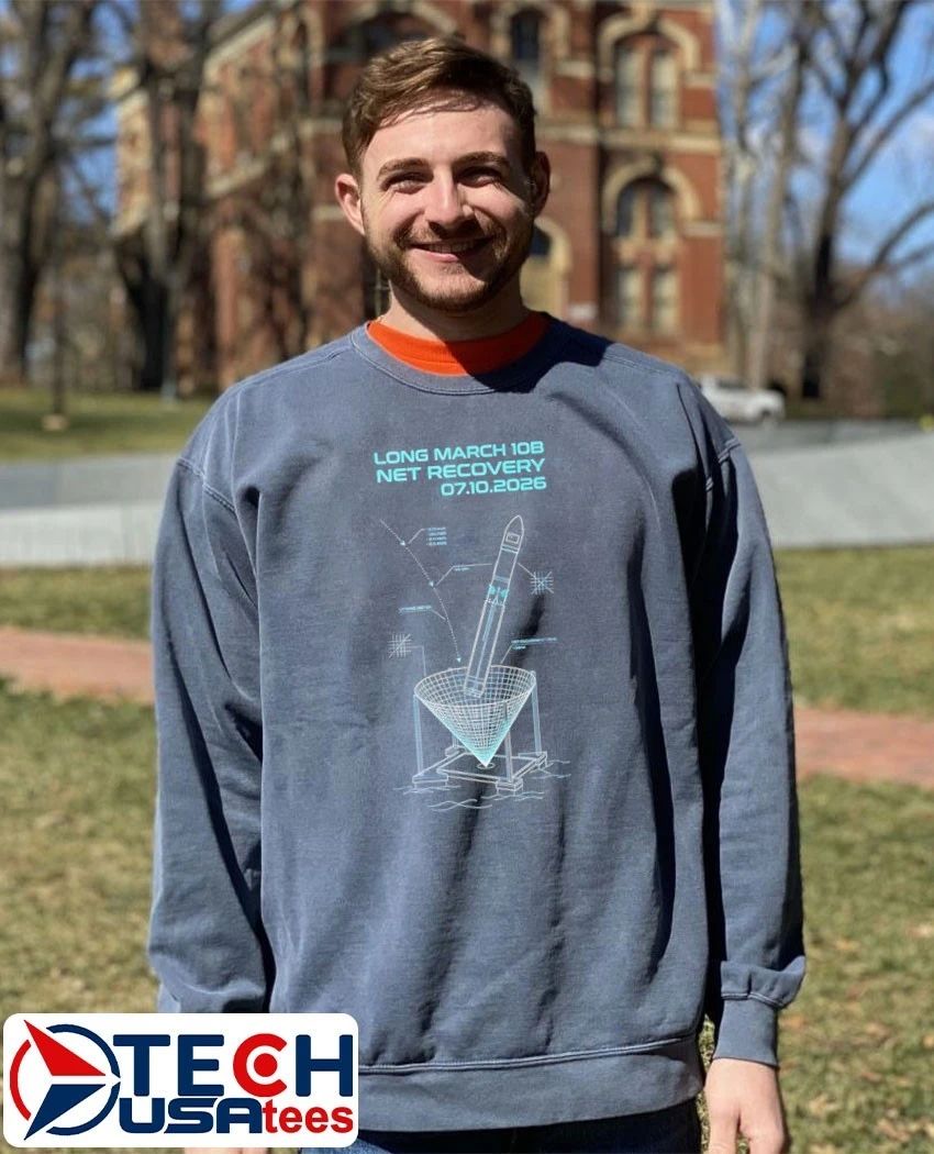 Long March 10B Rocket Recovery 2026 shirt