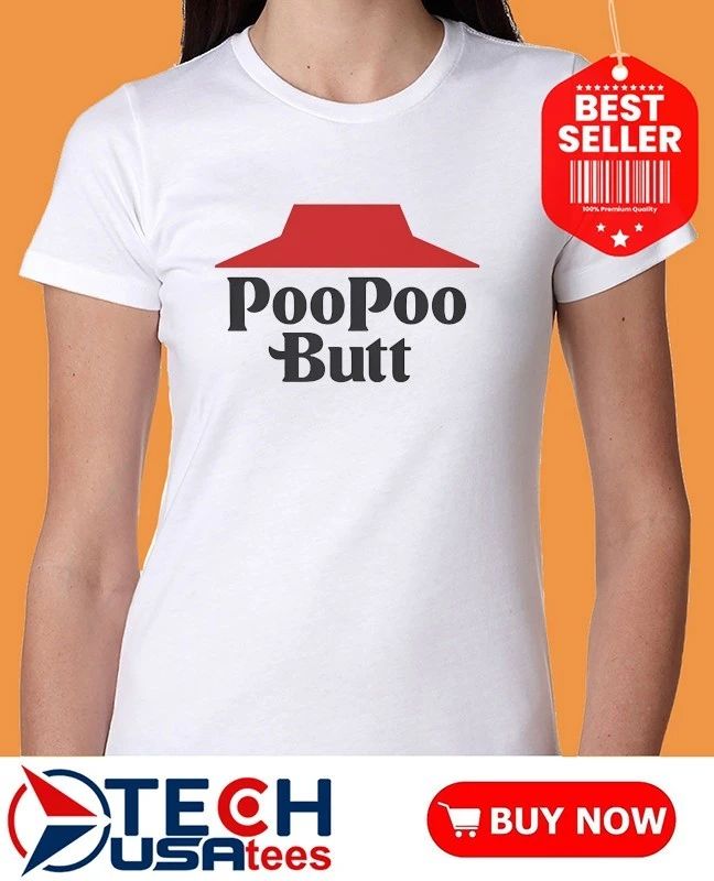 Poopoo Butt logo shirt