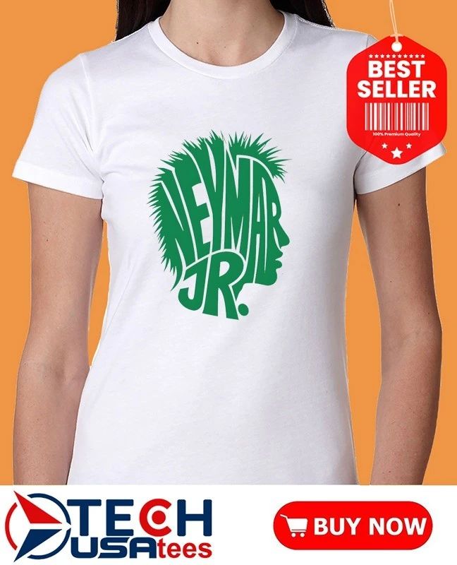 Neymar Jr. Brazil FC 2026 World Cup face text shirt
