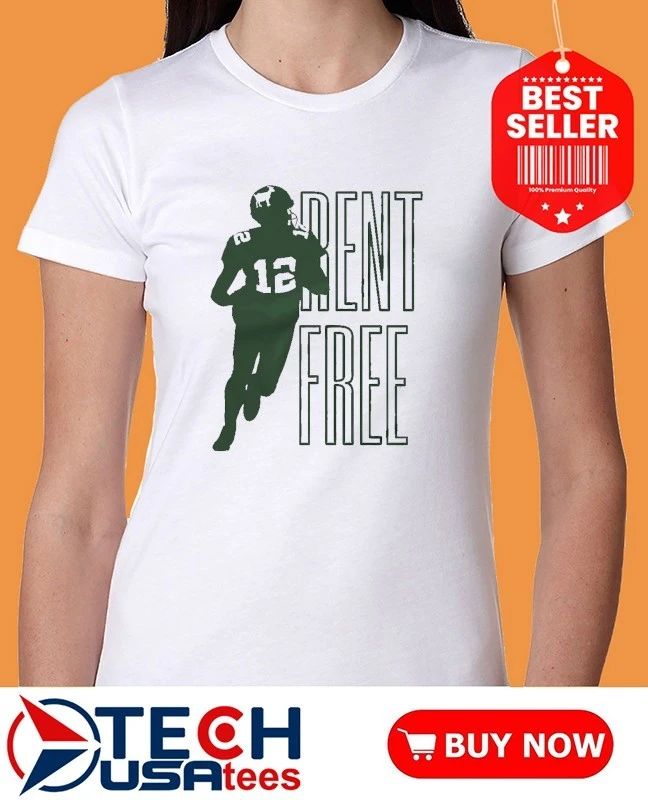 GOAT Aaron Rodgers Rent Free shirt