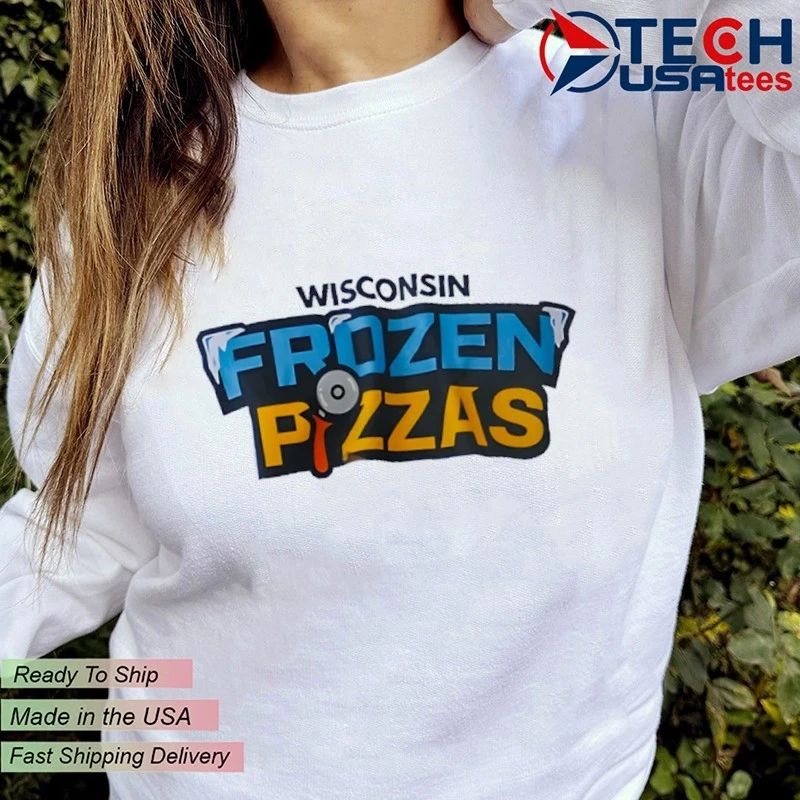 The Wisconsin Frozen Pizzas Minor League Baseball logo shirt