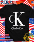 Ck Charlie Kirk logo shirt