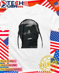 Travis wearing Pop Smoke swag head shirt