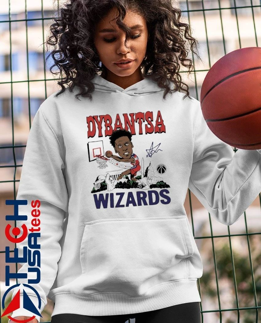 AJ Dybantsa Washington Wizards Rookie caricature signature shirt
