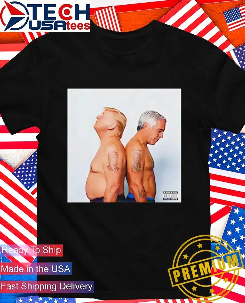 Trump X Epstein RA3 Sremmurd Album Cover parody shirt