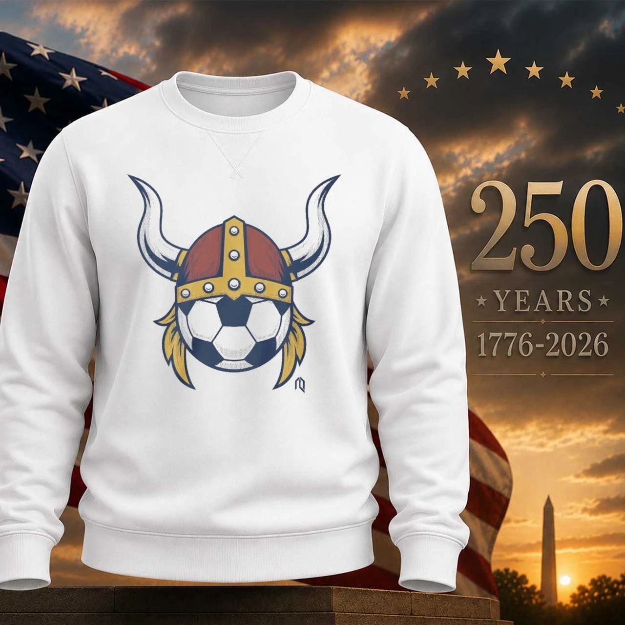 Erling Haaland Viking Soccer Helmet Shirt