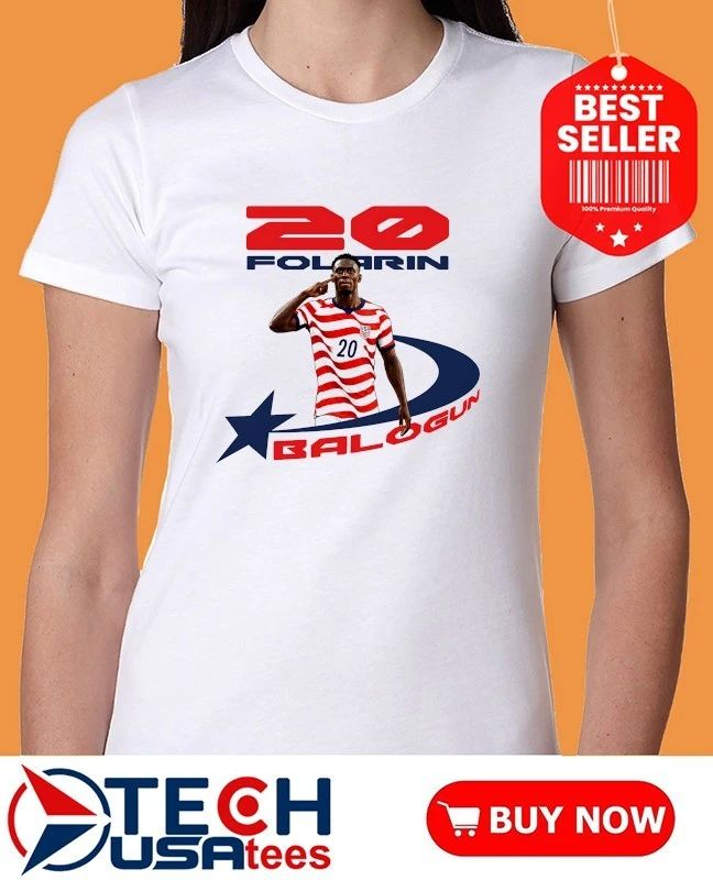 Folarin Balogun 20 United States National Team shirt