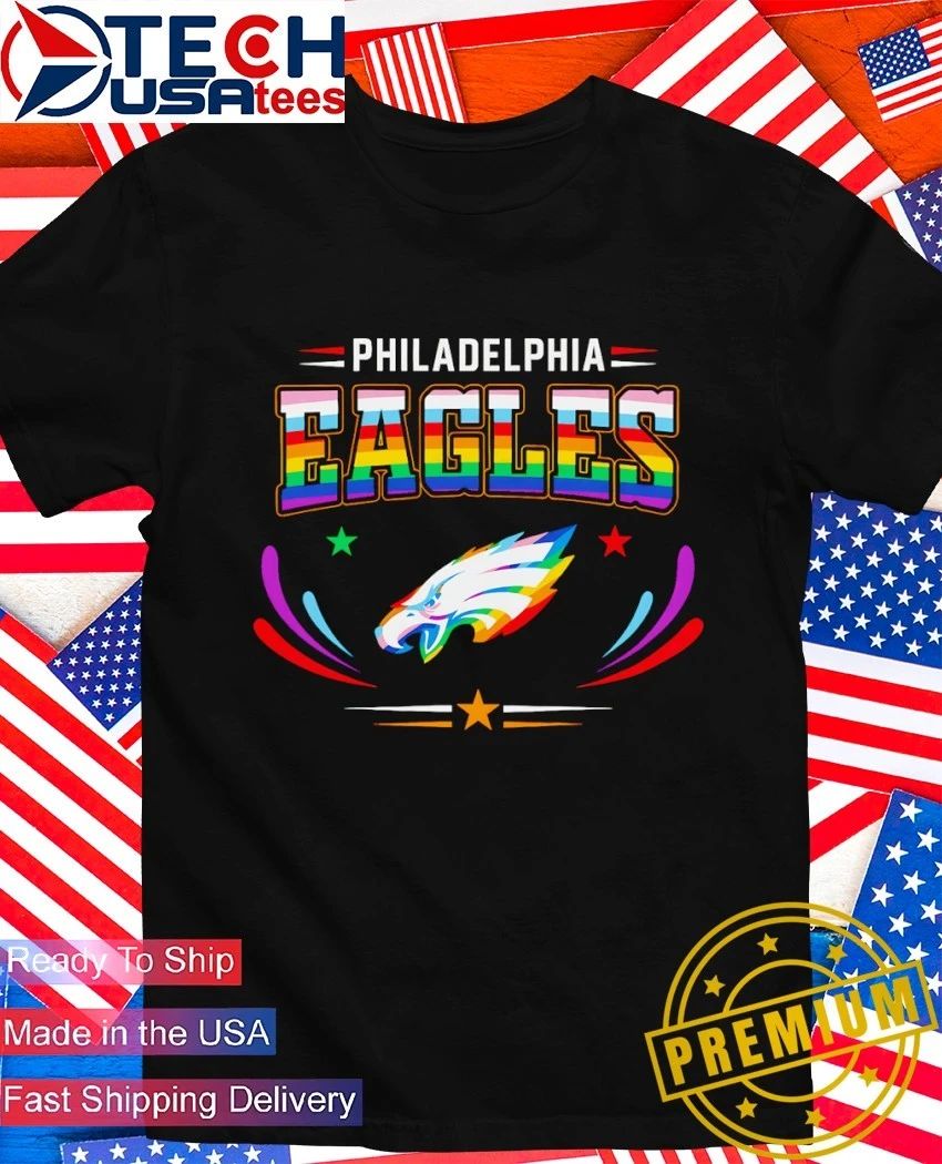 Philadelphia Eagle Pride Night 2026 logo shirt