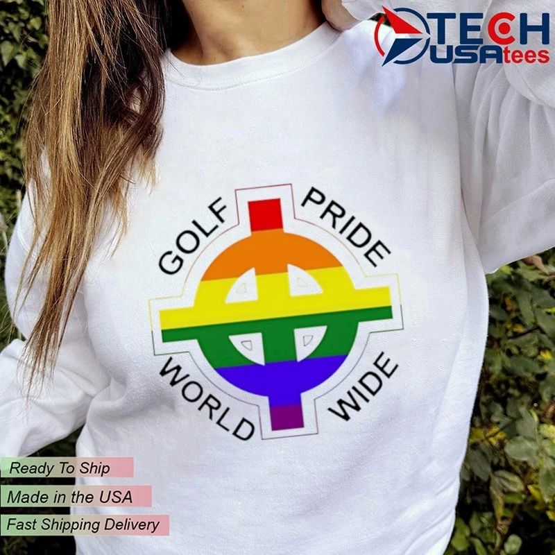 Golf Pride World Wide logo shirt