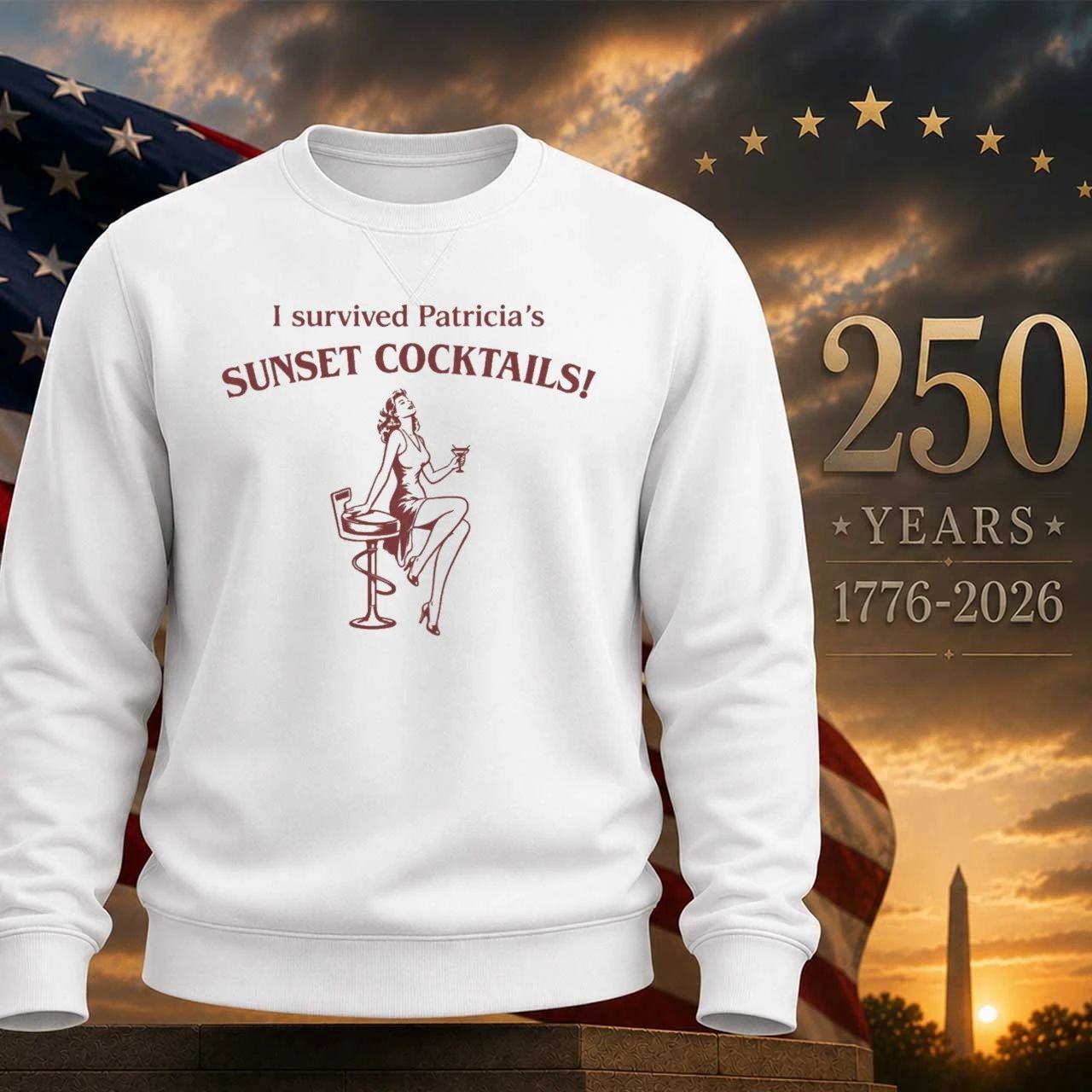 I Survived Patricia’s Sunset Cocktails Shirt