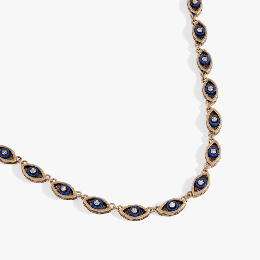 Untamed Evil Eye Chain Necklace 18" T-Shirts