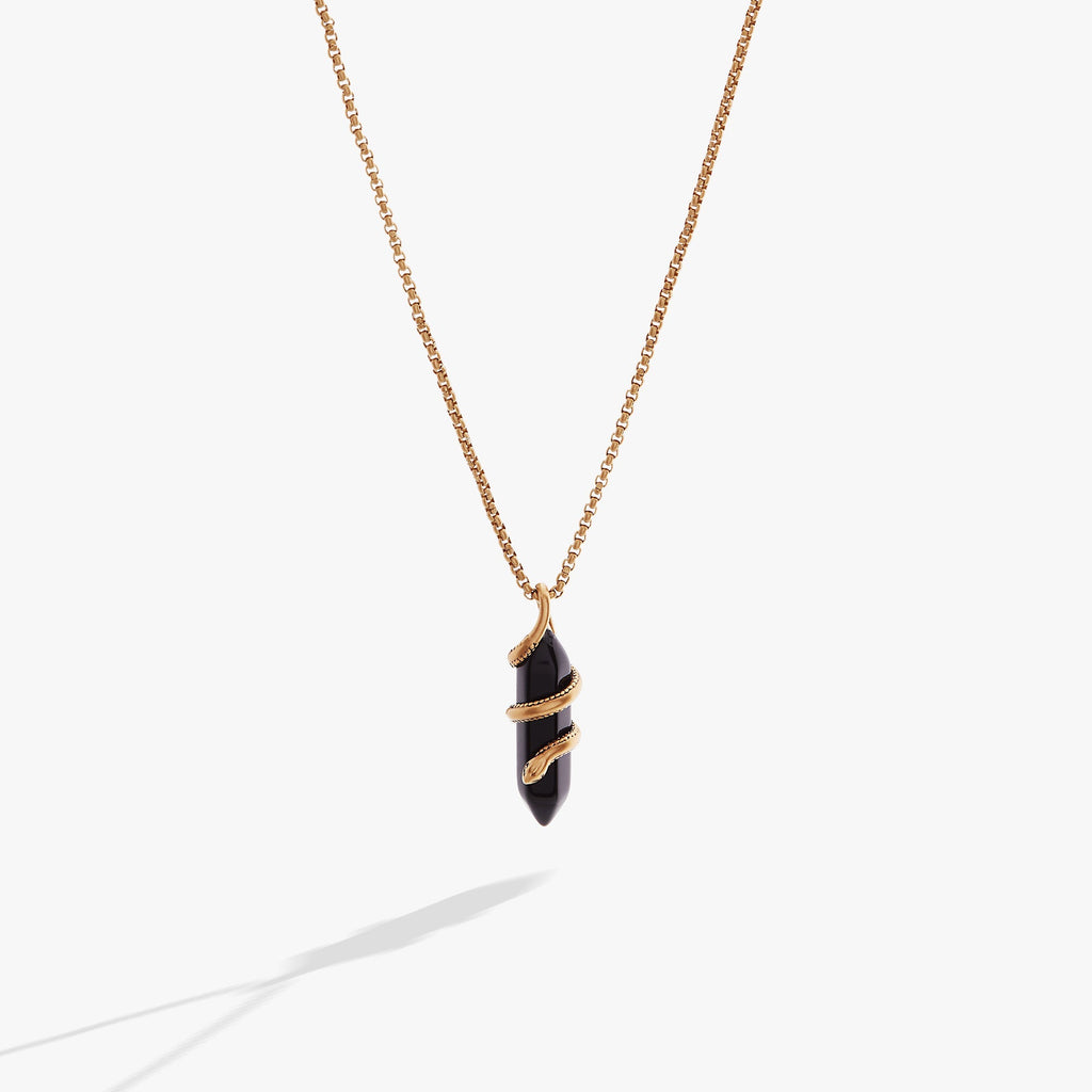 Untamed Snake Crystal Pendant Necklace T-Shirts