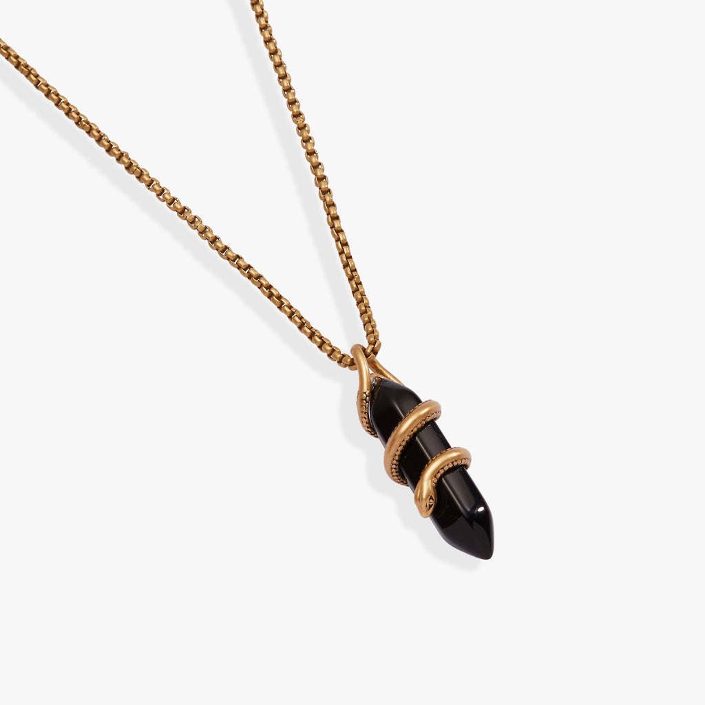 Untamed Snake Crystal Pendant Necklace T-Shirts