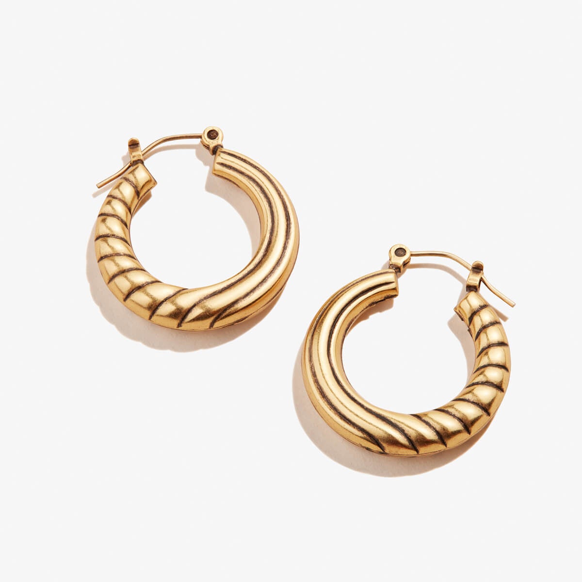 Twisted Hoop Earrings T-Shirts